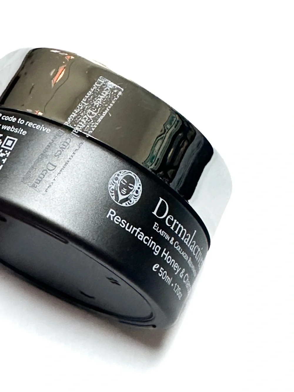 Dermalactives Resurfacing Honey and Charcoal Mask Full Size 50ml Detoxifying NWT